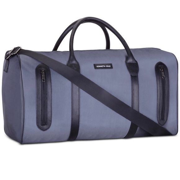 kenneth cole canvas duffle bag